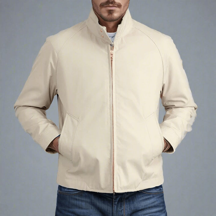 Henry | Men's Lightweight Bomber Jacket Casual Zip-Up Harrington
