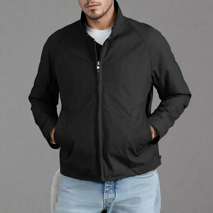 Henry | Men's Lightweight Bomber Jacket Casual Zip-Up Harrington