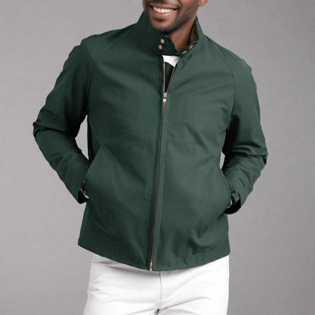 Henry | Men's Lightweight Bomber Jacket Casual Zip-Up Harrington