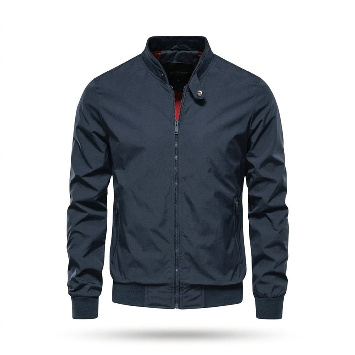 Freddie | Men's Lightweight Waterproof Bomber Jacket Zip-Up Harrington