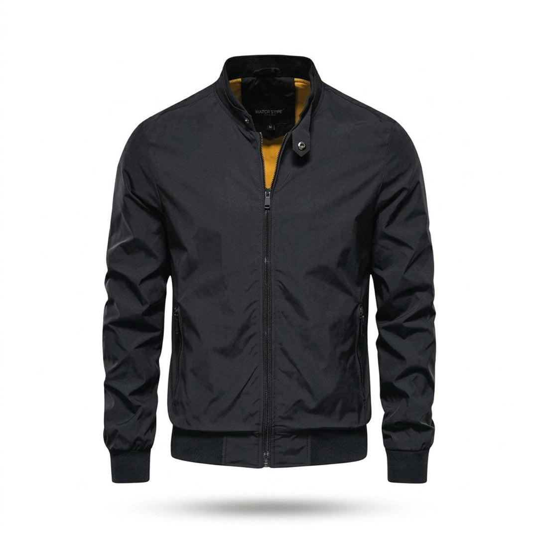 Freddie | Men's Lightweight Waterproof Bomber Jacket Zip-Up Harrington