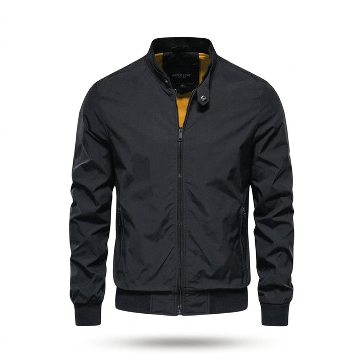 Freddie | Men's Lightweight Waterproof Bomber Jacket Zip-Up Harrington