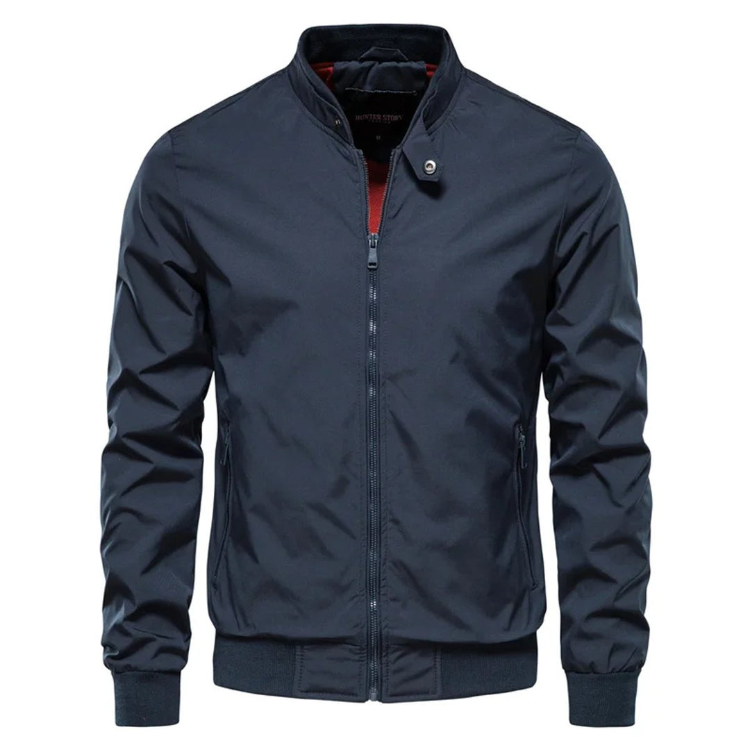 Oliver | Men's Lightweight Zip-Up Bomber Jacket Casual Streetwear