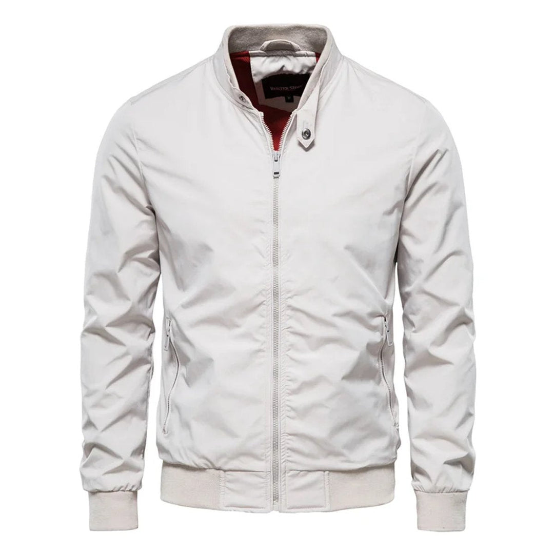 Oliver | Men's Lightweight Zip-Up Bomber Jacket Casual Streetwear
