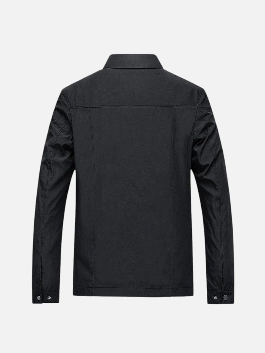 Edward | Men's Lightweight Zip-Up Bomber Jacket Smart Casual Outerwear