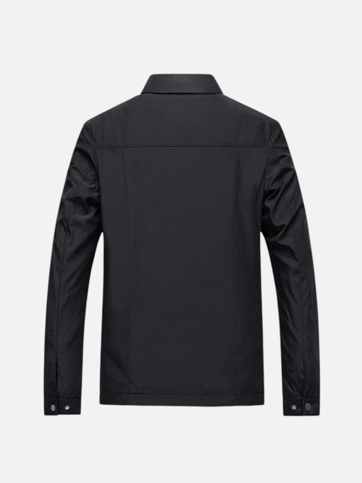 Edward | Men's Lightweight Zip-Up Bomber Jacket Smart Casual Outerwear