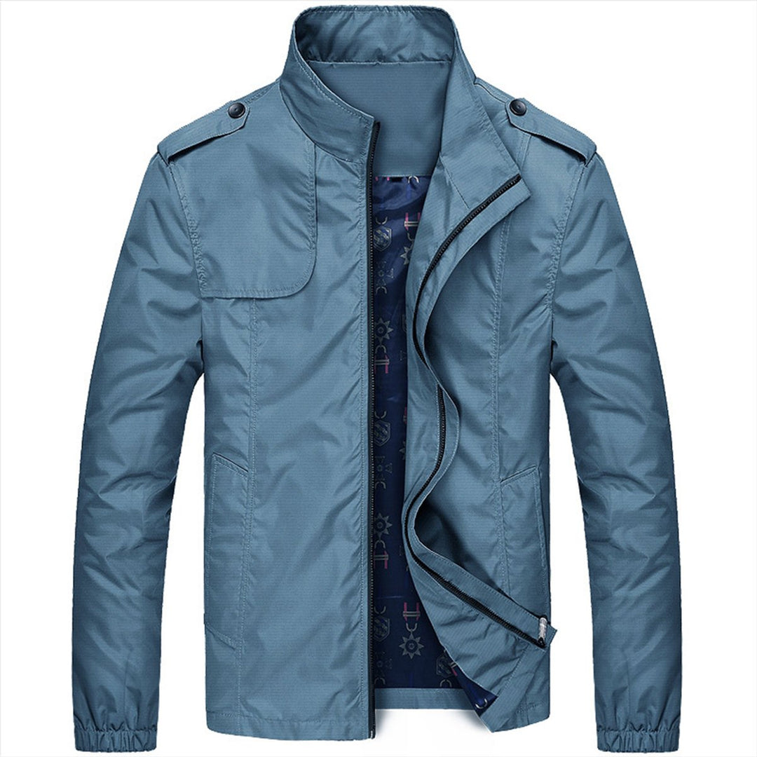 Theo | Men's Lightweight Zip-Up Waterproof Jacket Breathable Summer Coat