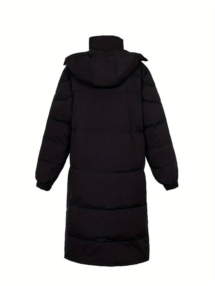 Arthur | Men's Long Padded Hooded Waterproof Zip-Up Winter Coat