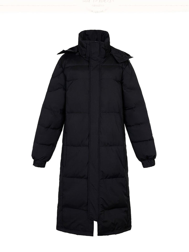 Arthur | Men's Long Padded Hooded Waterproof Zip-Up Winter Coat