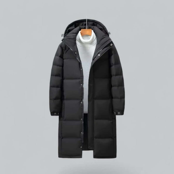 Jack | Men's Longline Padded Hooded Windproof Winter Parka Coat