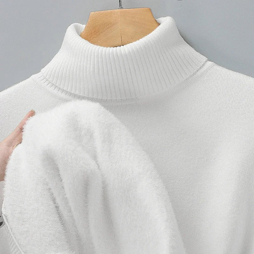 James | Men's Merino Wool Slim-Fit Turtleneck Knitted Jumper