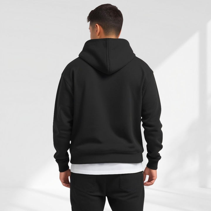 Archie | Men's Oversized Fleece Hoodie Drop Shoulder Kangaroo Pocket