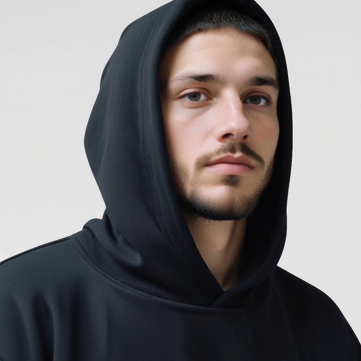 Archie | Men's Oversized Fleece Hoodie Drop Shoulder Kangaroo Pocket