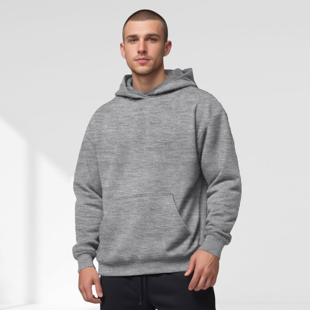 Archie | Men's Oversized Fleece Hoodie Drop Shoulder Kangaroo Pocket