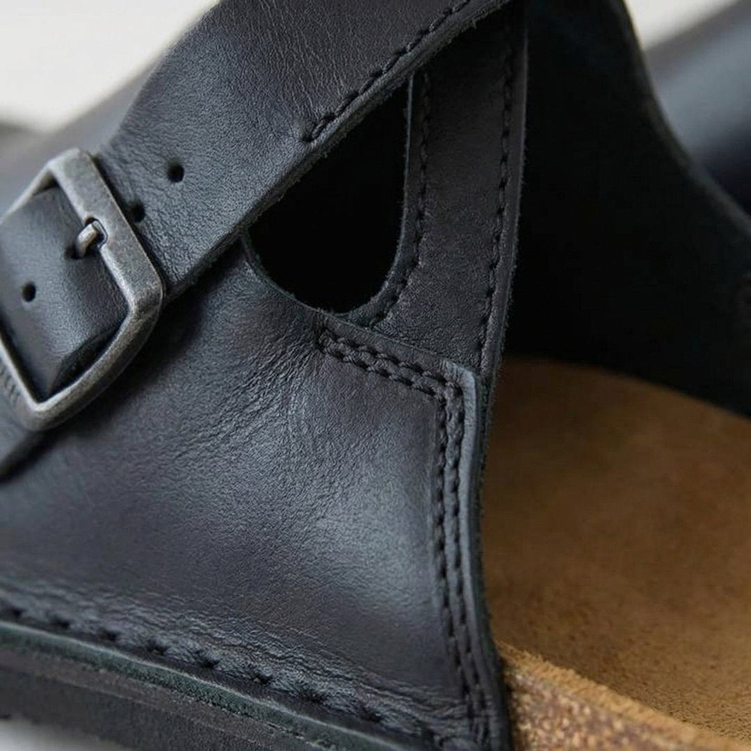 Henry | Men's Premium Leather Chelsea Boots Slip-On Clogs