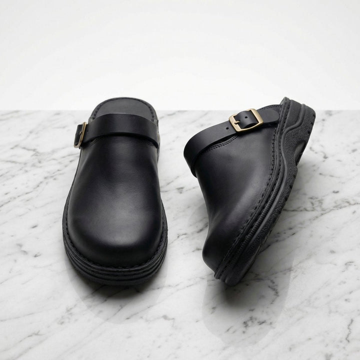 James | Men's Premium Leather Slip-On Chelsea Boots