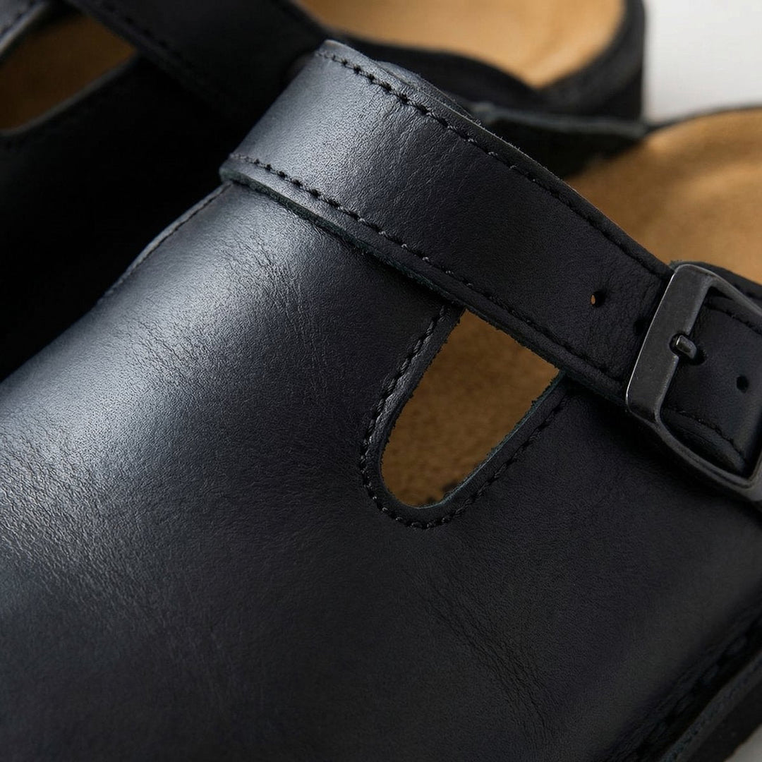 James | Men's Premium Leather Slip-On Chelsea Boots