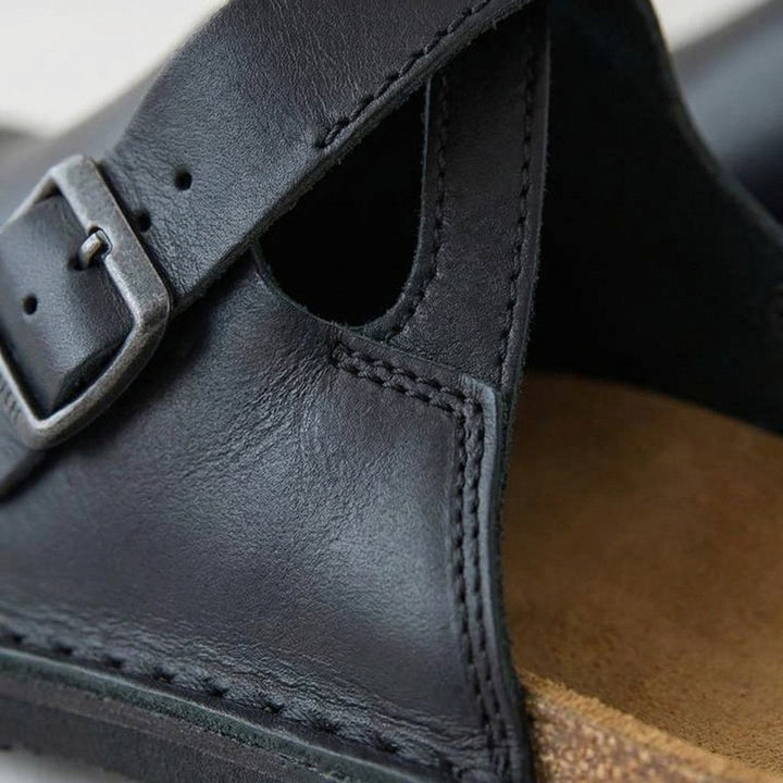 James | Men's Premium Leather Slip-On Chelsea Boots