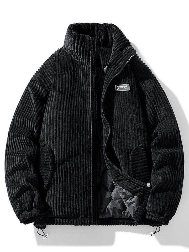 Noah | Men's Quilted Corduroy Full-Zip Puffer Jacket