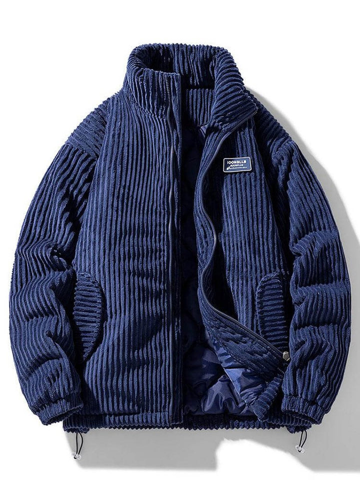 Noah | Men's Quilted Corduroy Full-Zip Puffer Jacket