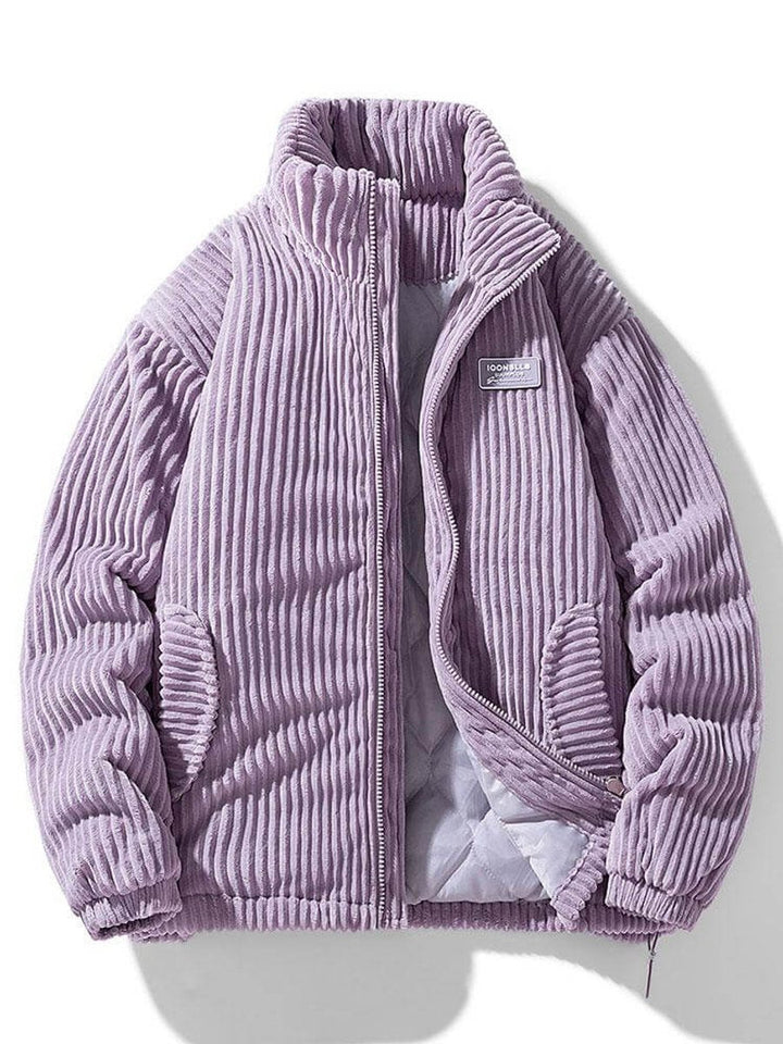 Noah | Men's Quilted Corduroy Full-Zip Puffer Jacket