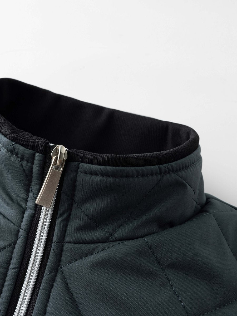 Oscar | Men's Quilted Fleece-Lined Bomber Jacket Winter Coat