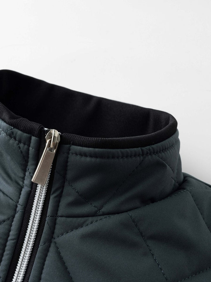 Oscar | Men's Quilted Fleece-Lined Bomber Jacket Winter Coat