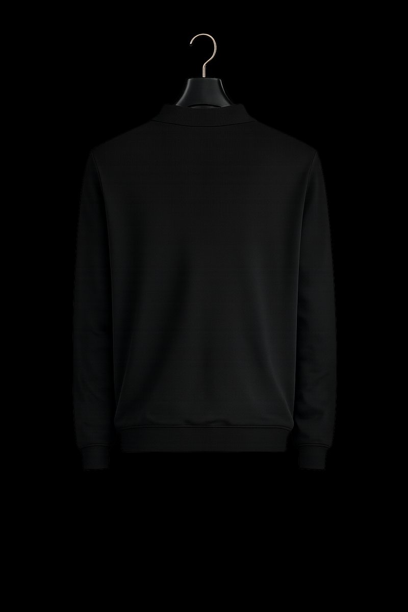 Oscar | Men's Ribbed Cotton Knitted Polo Jumper Long Sleeve