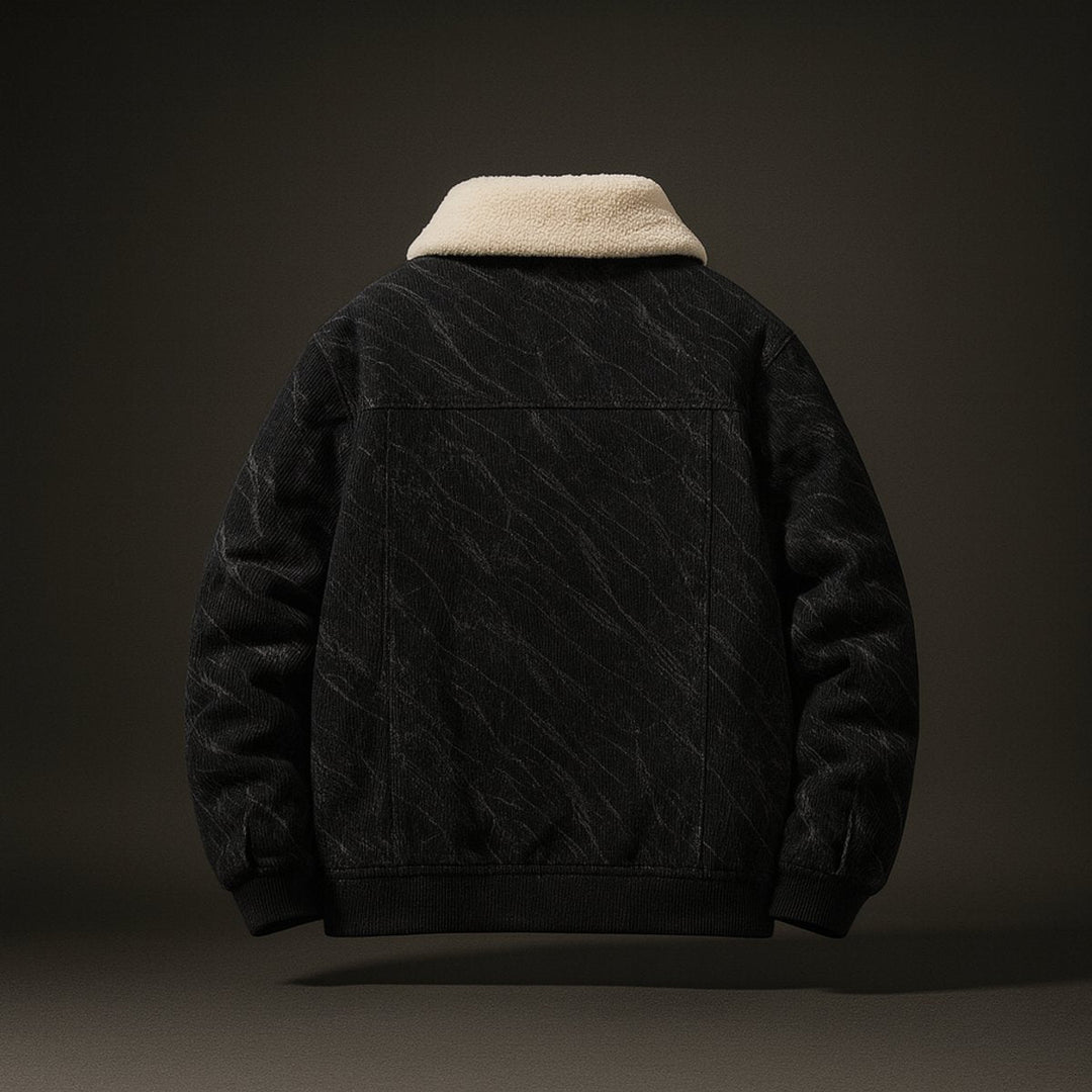 Jack | Mens Sherpa Collar Heavyweight Corduroy Trucker Jacket