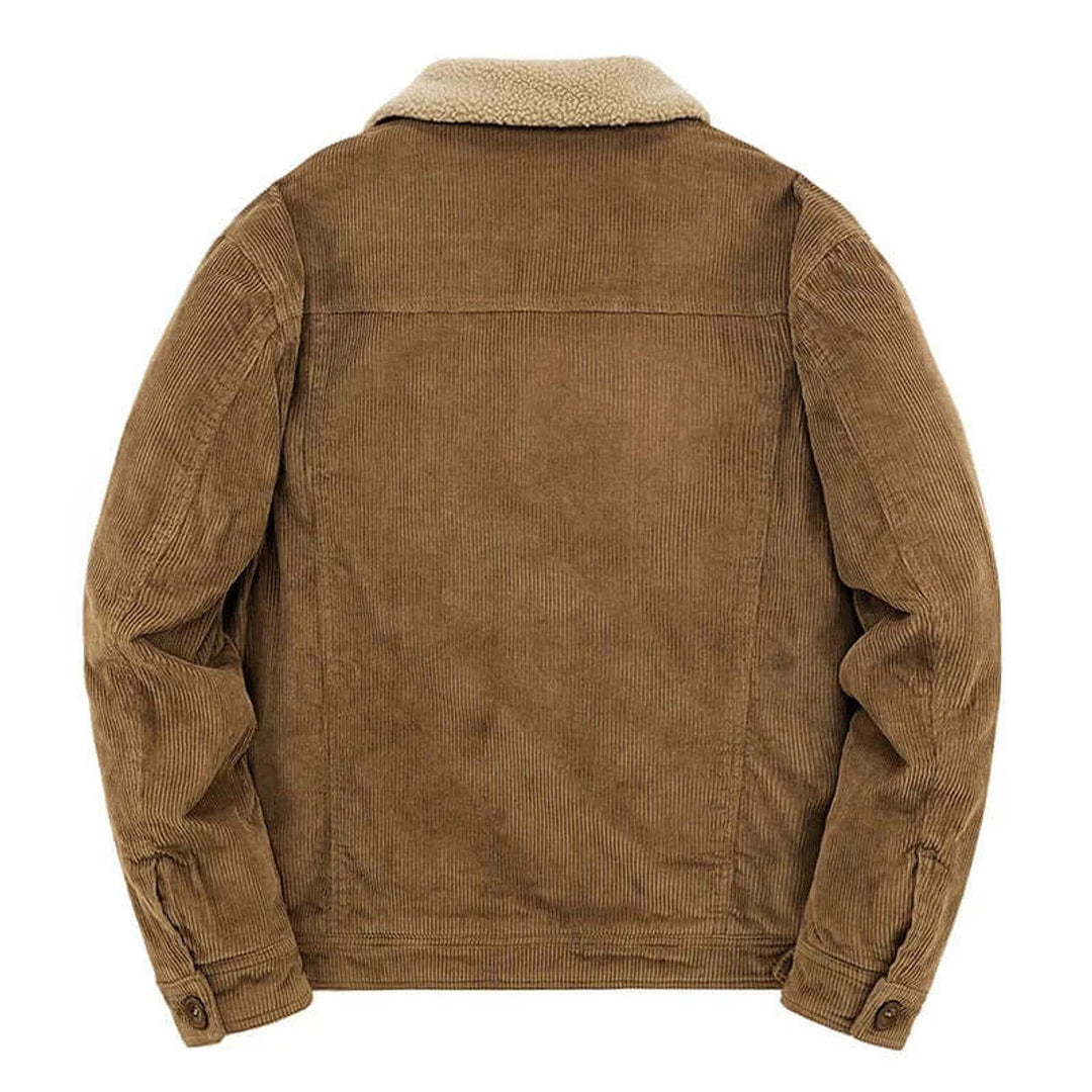 Archie | Men's Sherpa-Lined Corduroy Jacket Casual Winter Coat