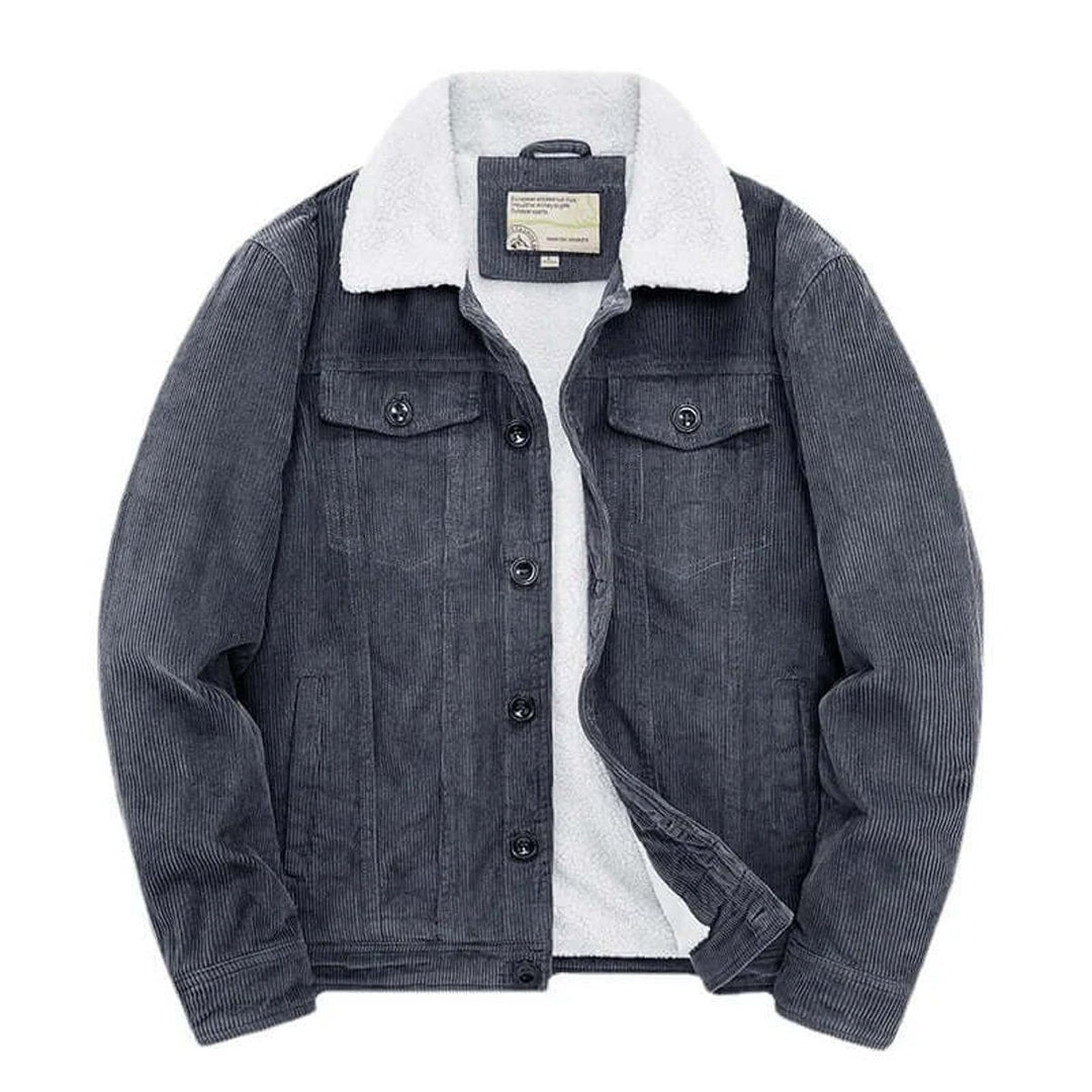 Archie | Men's Sherpa-Lined Corduroy Jacket Casual Winter Coat