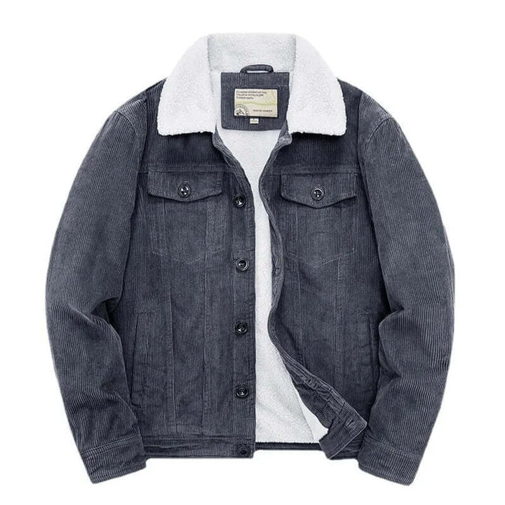 Archie | Men's Sherpa-Lined Corduroy Jacket Casual Winter Coat