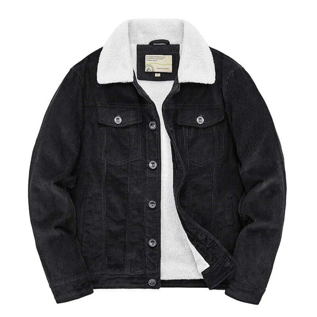 Archie | Men's Sherpa-Lined Corduroy Jacket Casual Winter Coat