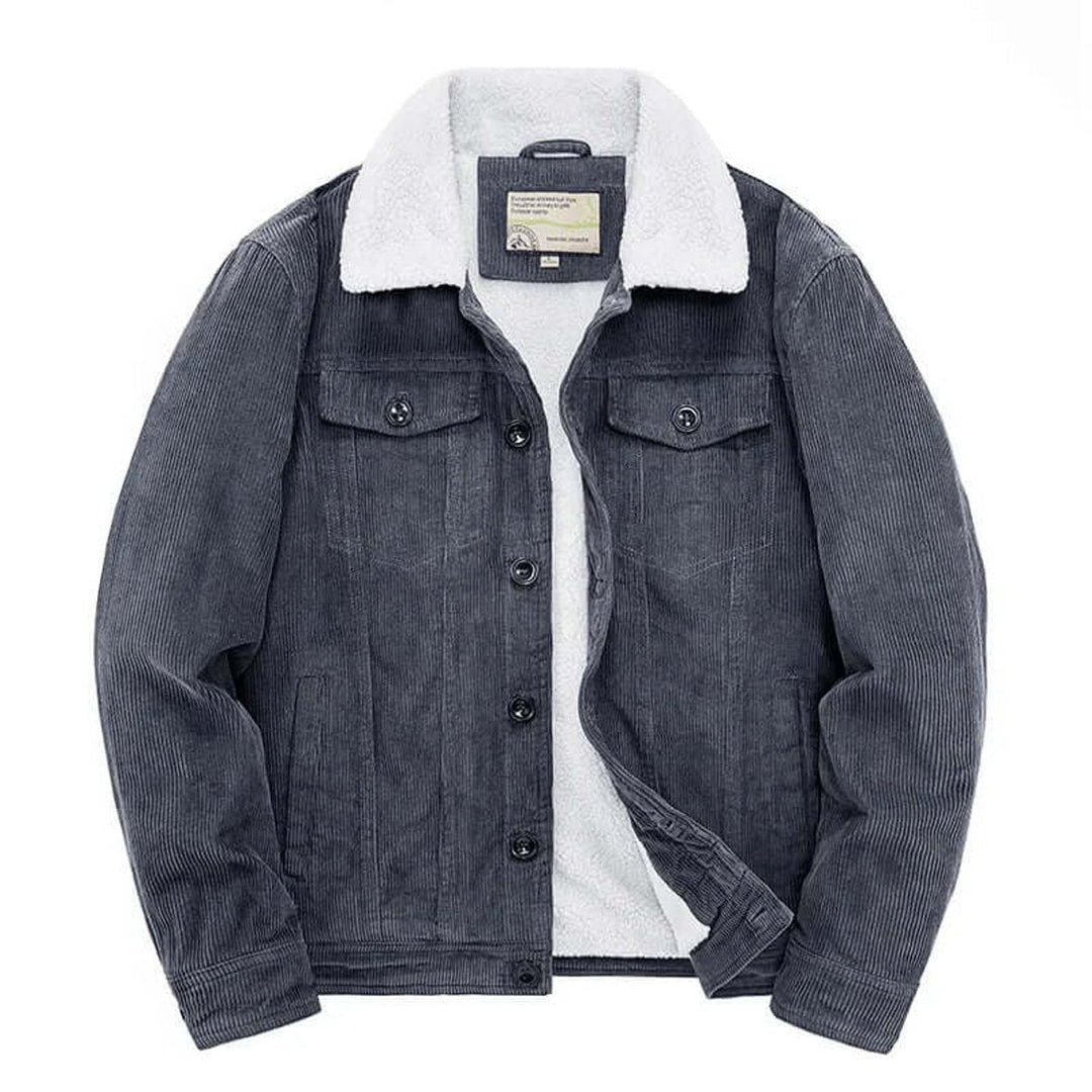 Archie | Men's Sherpa-Lined Corduroy Jacket Casual Winter Coat