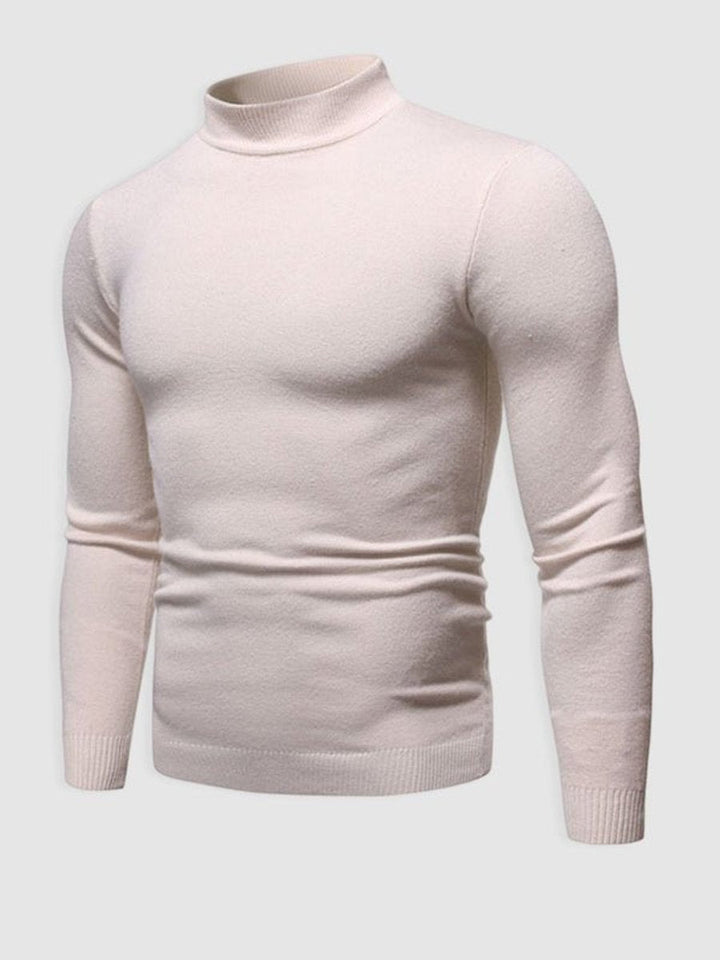 Freddie | Men's Slim Fit Roll Neck Jumper Fine Knit Turtleneck
