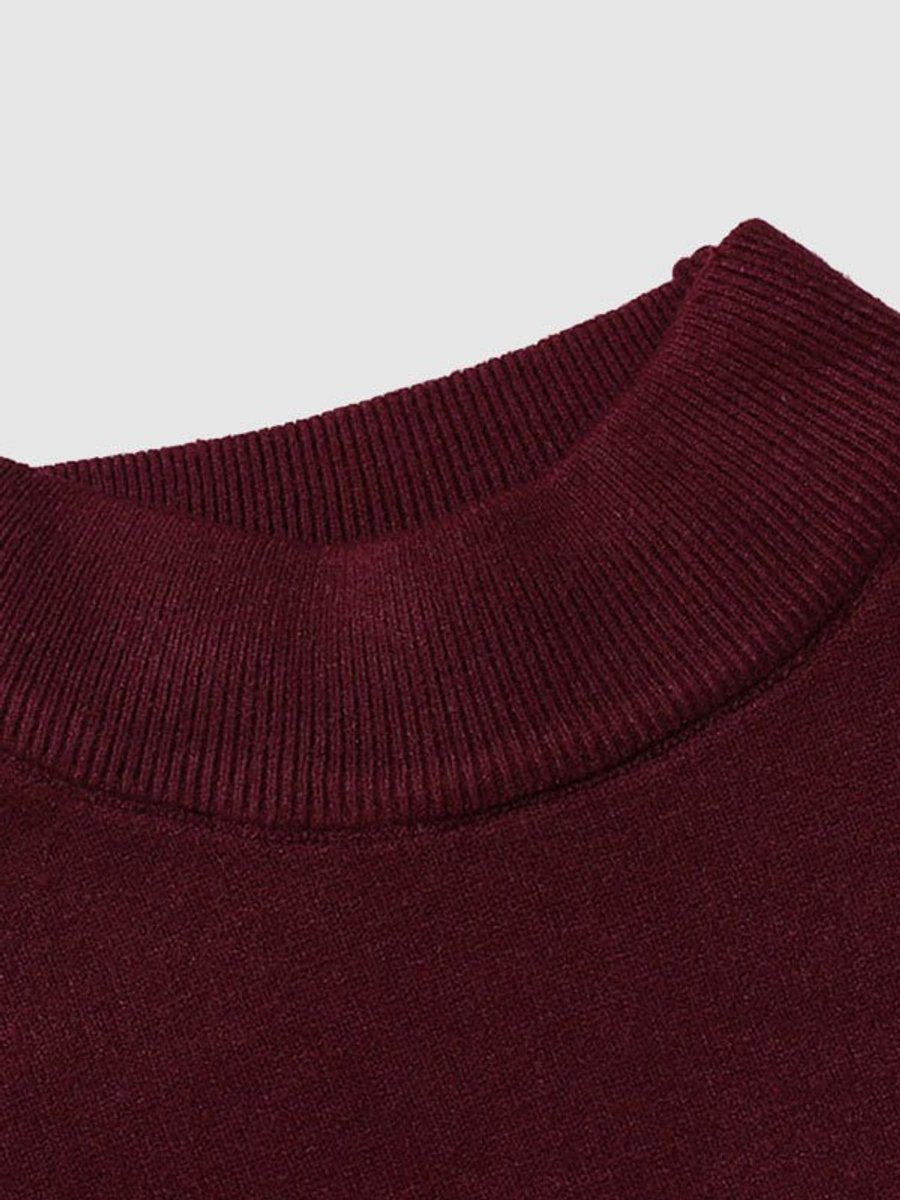 Freddie | Men's Slim Fit Roll Neck Jumper Fine Knit Turtleneck