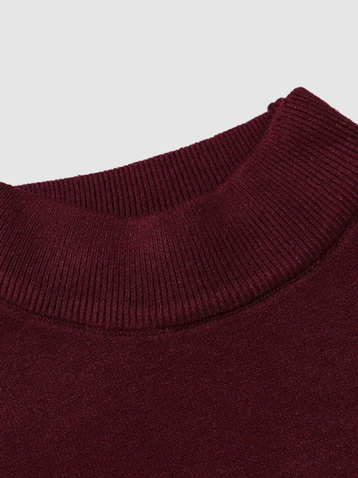 Freddie | Men's Slim Fit Roll Neck Jumper Fine Knit Turtleneck
