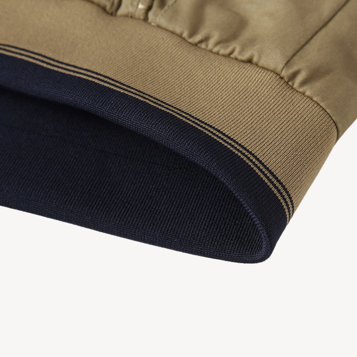 Muhammad | Men's Slim-Fit Reversible Bomber Jacket Lightweight Two-Tone