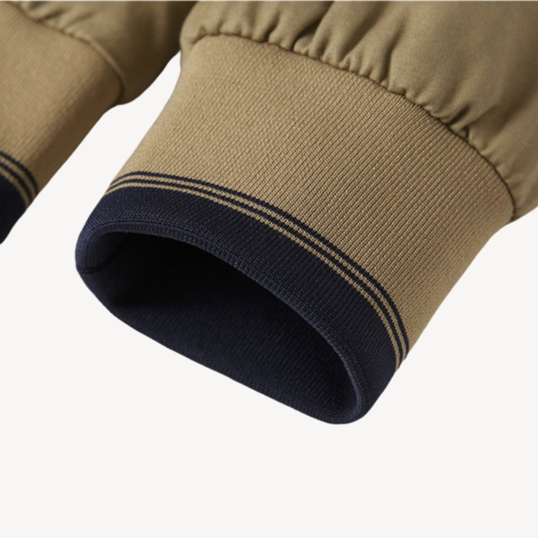 Muhammad | Men's Slim-Fit Reversible Bomber Jacket Lightweight Two-Tone
