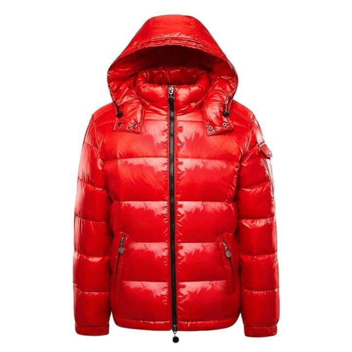 Oliver | Men's Slim Fit Waterproof Jacket Hooded Puffer Coat