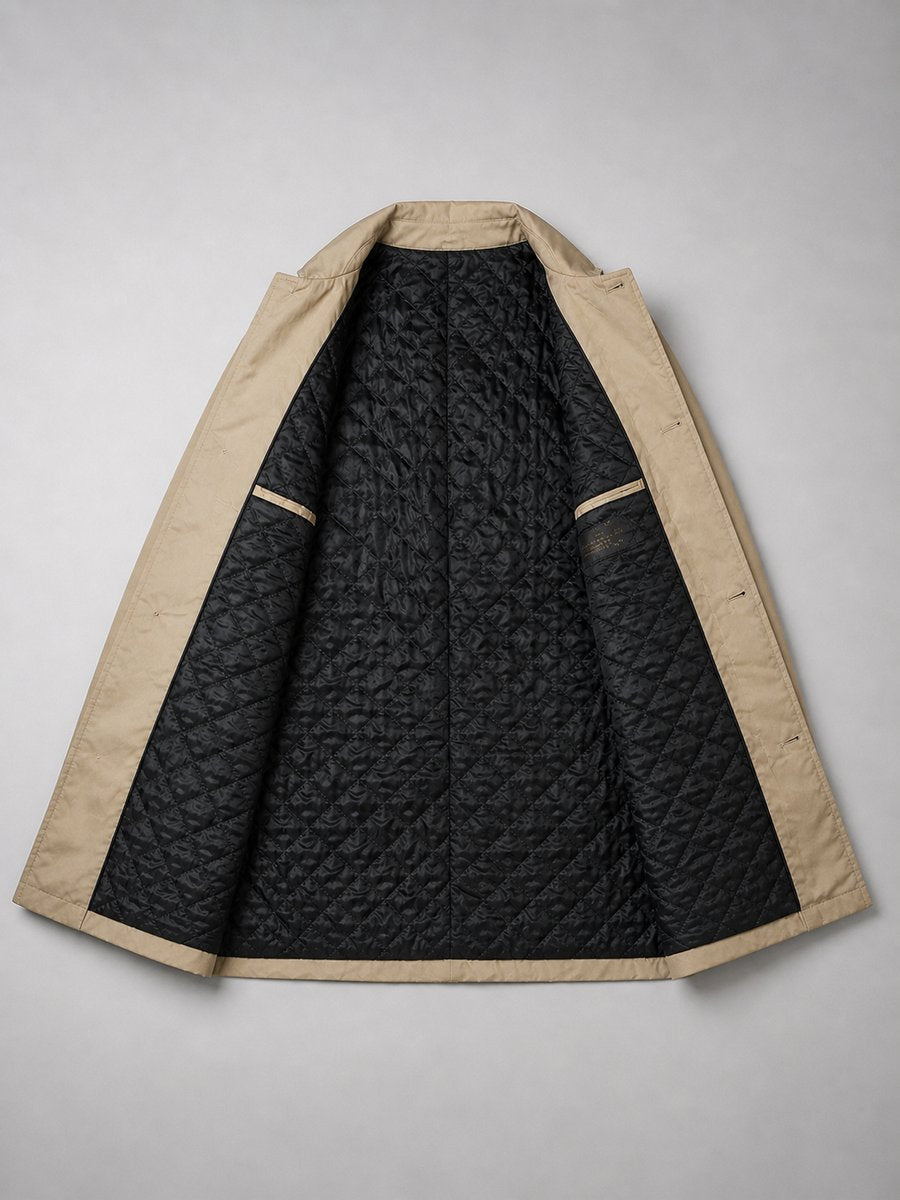 Charlie | Men's Tailored Longline Waterproof Jacket Smart Coat