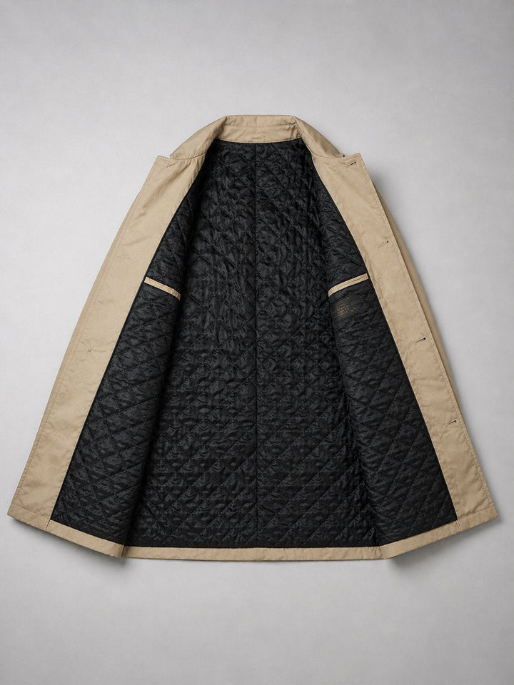 Charlie | Men's Tailored Longline Waterproof Jacket Smart Coat