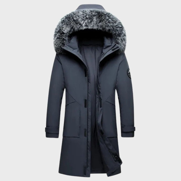 Jack | Men's Thermal Waterproof Jacket Fur-Hood Long Winter Coat