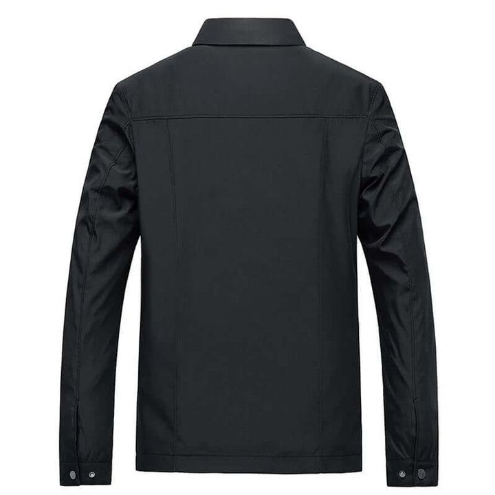 Oscar | Men's Water-Resistant Zip-Up Bomber Jacket Gingham Lined