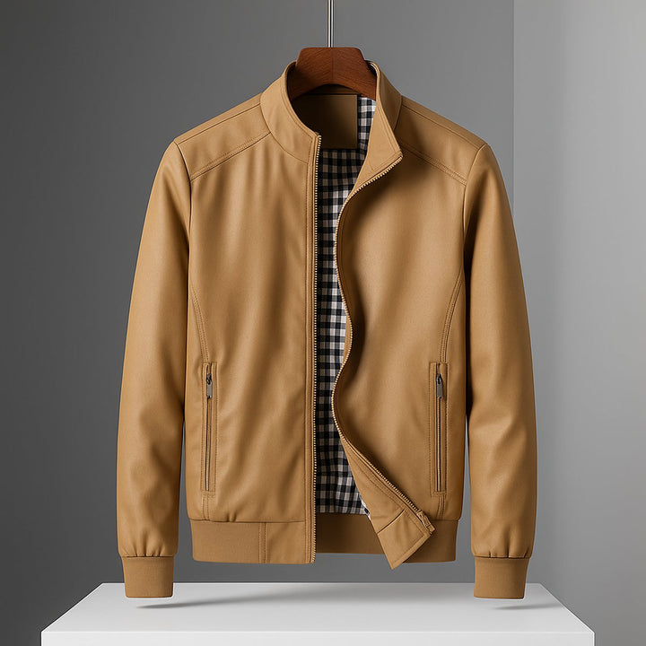 Noah | Men's Waterproof Bomber Jacket Zip-Up Wind-Resistant Coat