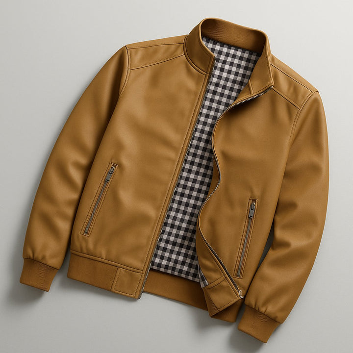Noah | Men's Waterproof Bomber Jacket Zip-Up Wind-Resistant Coat