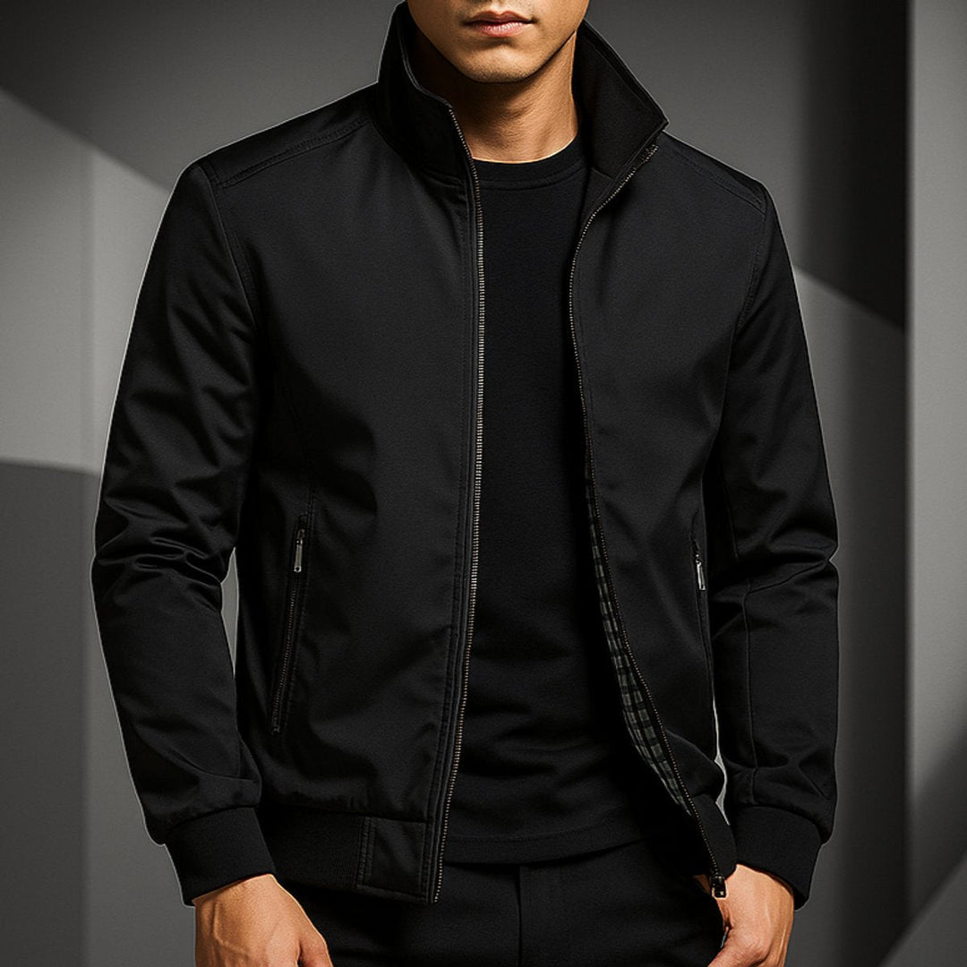 Noah | Men's Waterproof Bomber Jacket Zip-Up Wind-Resistant Coat