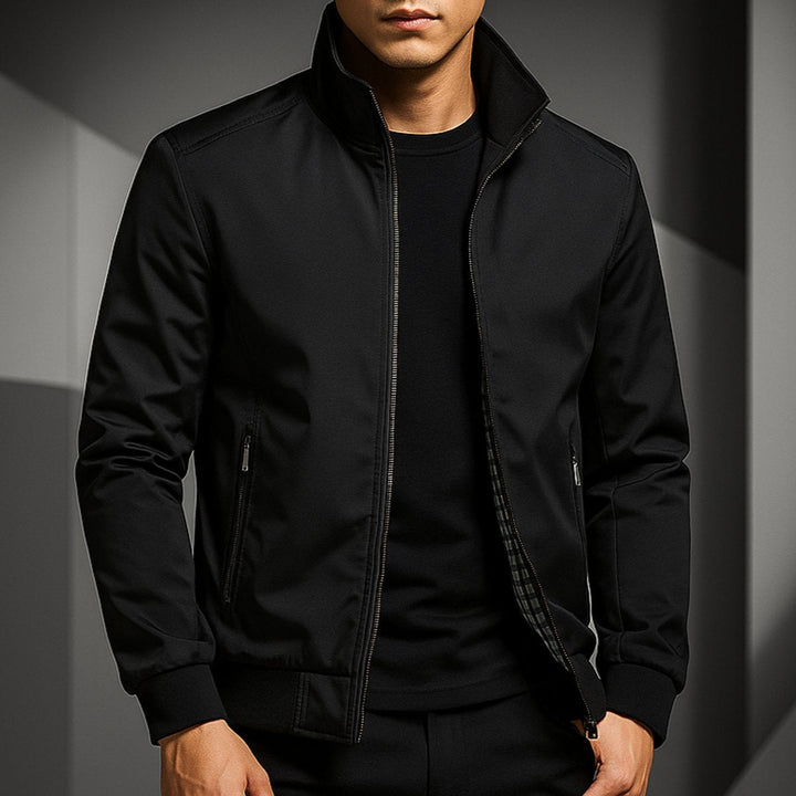 Noah | Men's Waterproof Bomber Jacket Zip-Up Wind-Resistant Coat