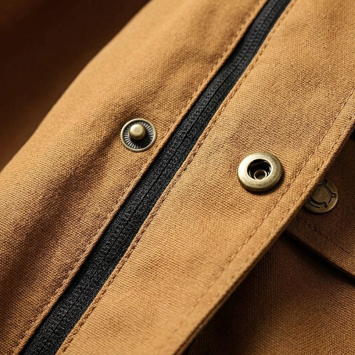 Noah | Men's Waterproof Hooded Multi-Pocket Cargo Jacket