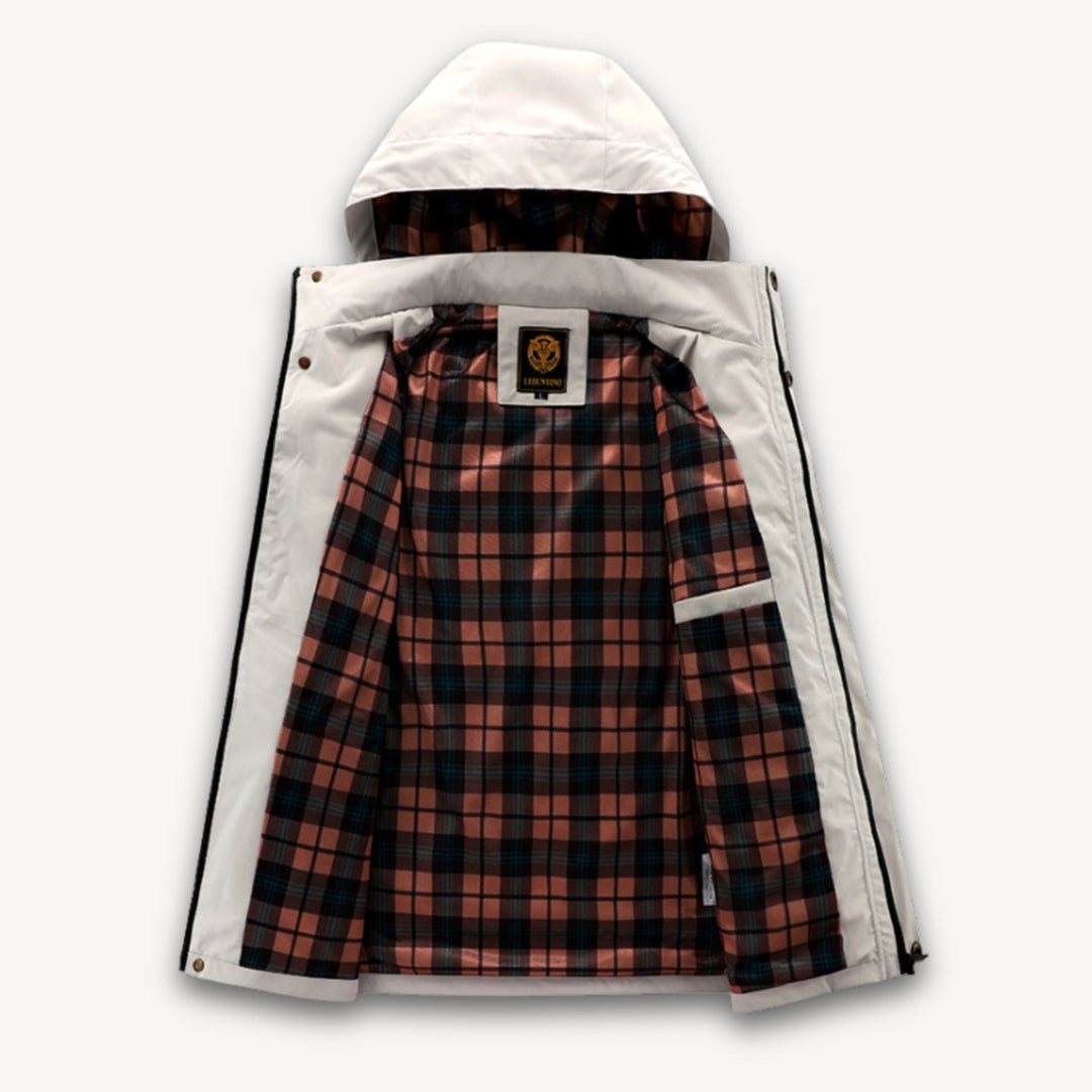 Jack | Men's Waterproof Hooded Multi-Pocket Insulated Jacket